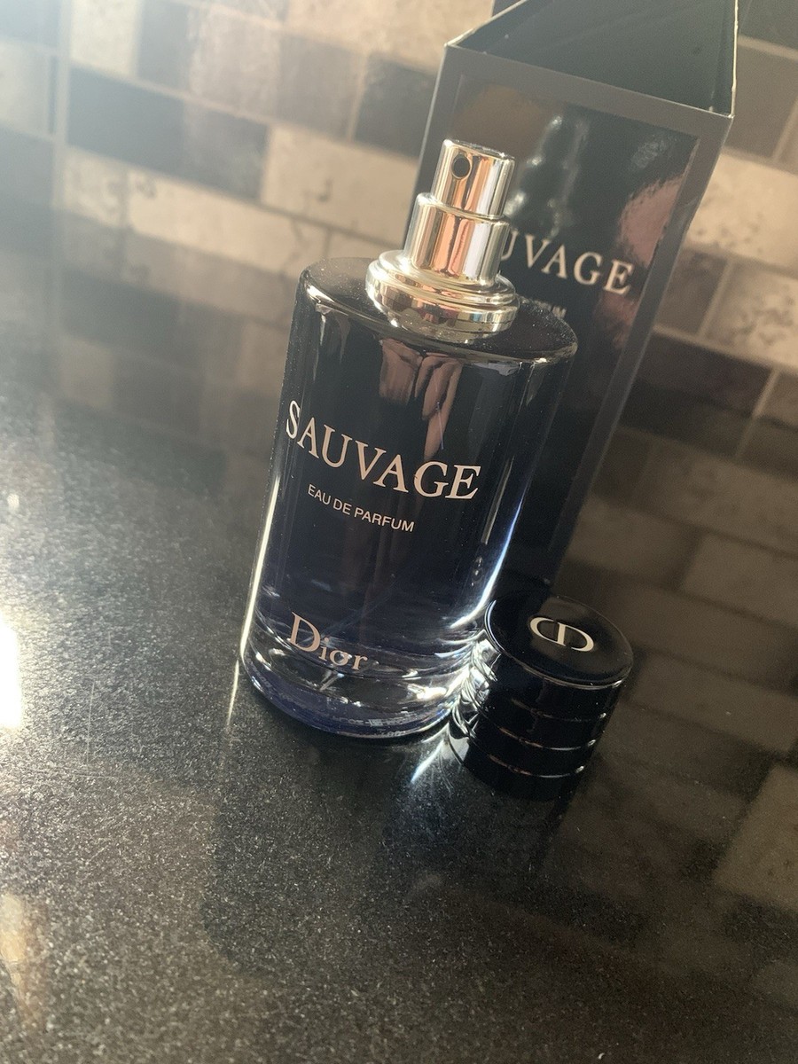 dior sauvage parfum 3.4fl Oz With Receipt | eBay