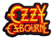 Ozzy Osbourne Patch, Ozzy Osbourne Embroidered Iron On Band Patch, Ozzy Patch