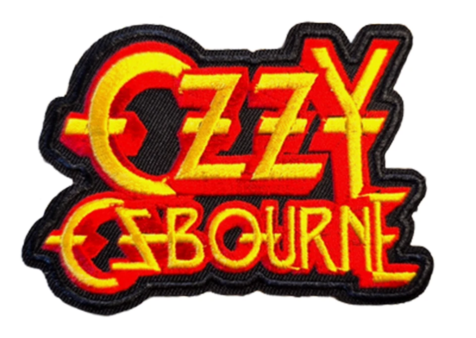 Ozzy Osbourne Patch, Ozzy Osbourne Embroidered Iron On Band Patch, Ozzy Patch