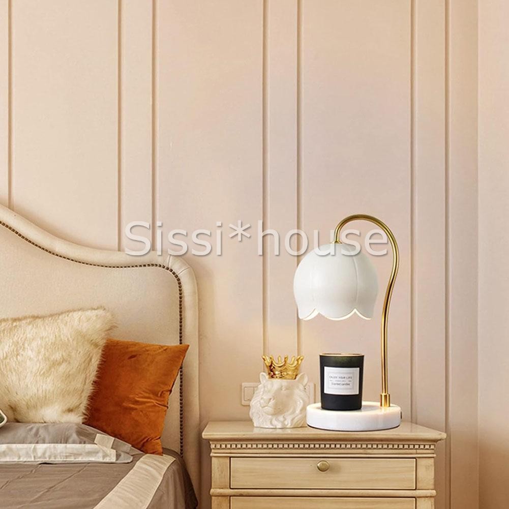 Dimmable Electric Candle Warmer Lamp Melting Wax Light with 2x 50W GU10 Bulb — image 8