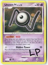 Unown [N] 69/132 Uncommon Secret Wonders Pokemon Lightly Played on eBay
