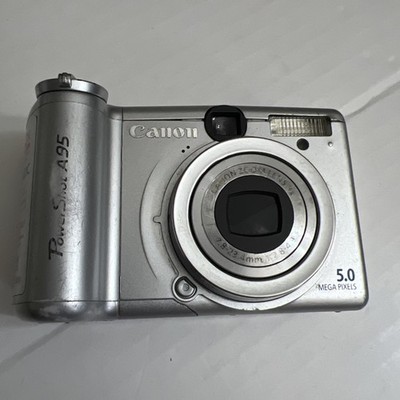 Canon PowerShot A95 5.0 MP Digital Camera *FOR PARTS / REPAIR* see