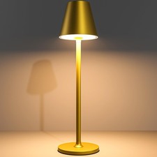 1-Pack Cordless Table Lamps - 5000mAh Rechargeable Battery Operated Desk Lamp...