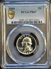 1959 PCGS PR 67 Washington Quarter
