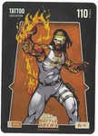 2026 Bo Jackson Battle Arena #BF-151 TATTOO (Fernando Tatis Jr.) Fire Battlefoil