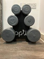 Dumbbell Set with Carry Rack Hand Weights for Men & Women 1.1kg, 2.3kg, 4.5kg