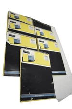 Mead Cambridge Writing Pads Wide Ruled Premium Paper 8.5x11.75 Lot of 6 Yellow