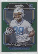 2021 Panini Prizm Rookie Green Prizm Tre' McKitty #416 1s8