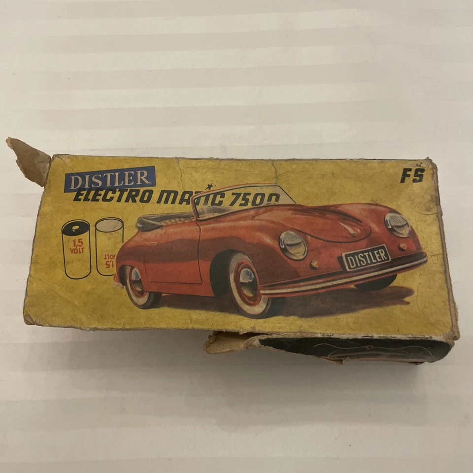 Distler Porsche Electromatic 7500: Karton Box 2. Serie original - Bild 1 von 4