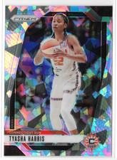2024 Panini Prizm WNBA Cracked Ice #102 Tyasha Harris Connecticut Sun