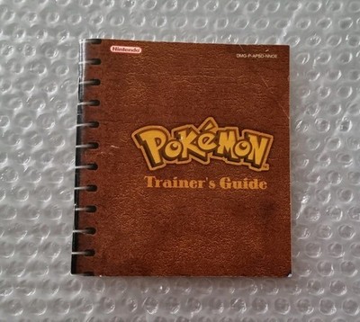 Pokemon Trainer's Guide Gelbe Edition GameBoy Anleitung Nintendo Spielanleitung