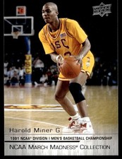 2014-15 Upper Deck NCAA March Madness Harold Miner #HM-1 USC Trojans