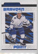 2023-24 Upper Deck Credentials Blue 15/149 Brayden Point #80 17ar