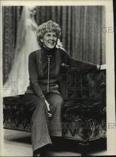 1973 Press Photo Designer Priscilla - saa20612