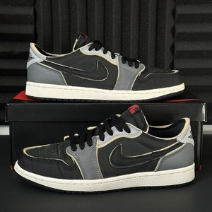 Jordan 1 Low Og Ex Black Smoke Grey | eBay