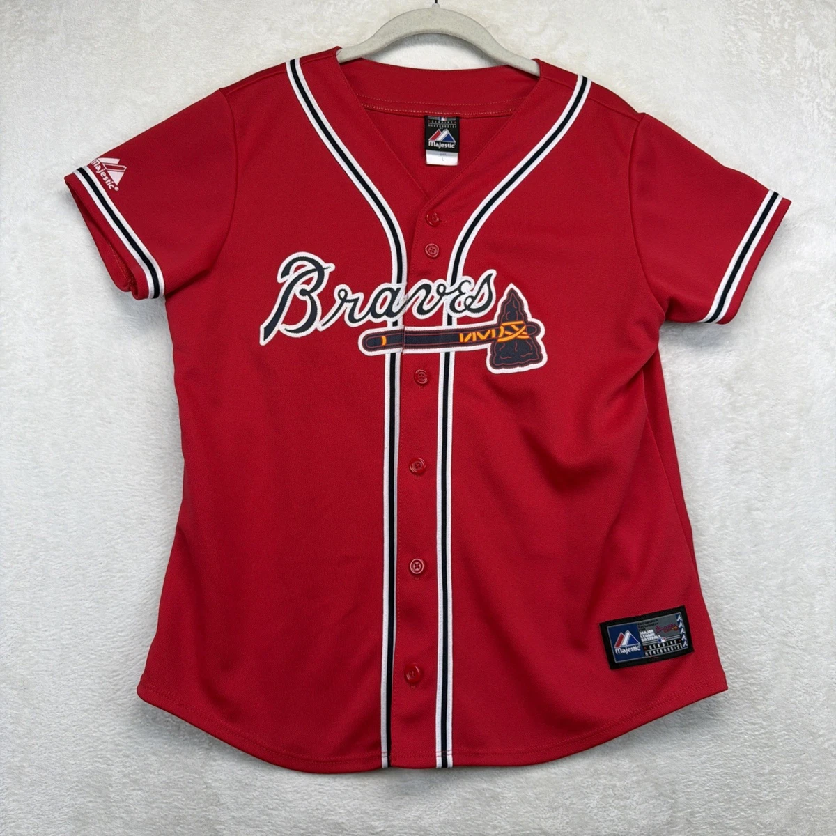 25+ Majestic Atlanta Braves Red MLB Fan Apparel & Souvenirs for
