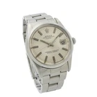 Men's Rolex Date Ref.#15000 34mm Silver Dial Watch w/ Links W260288-1