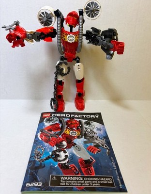 LEGO Hero Factory 6293 Furno XL Action Figure Instructions 2012 Missing Technic