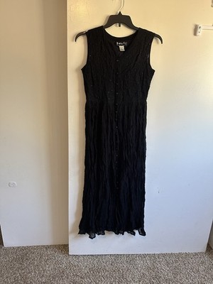 guest wedding dresses plus size Berylove Women Glitter Black Wedding Guest Dress A Line V Neck Long Formal Dress with Long Sleeves, Black / 2XL