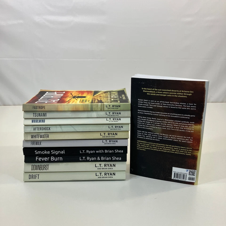 11 Volumes Rachel Hatch Series L. T. Ryan & Brian Shea TPB Novels Lot Fiona Ryan Foto 2 de 4