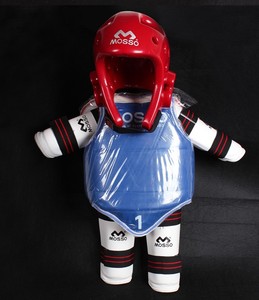 NEW Taekwondo Sparring Gear Full Set Karate Protector Guard Hogu set with a Bag
