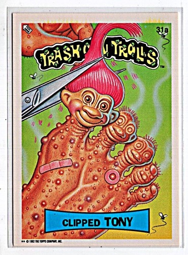 1992 TOPPS TRASH CAN TROLLS SINGLE STICKER TRADING CARDS - WITH FREE SHIPPING! - Picture 158 of 227