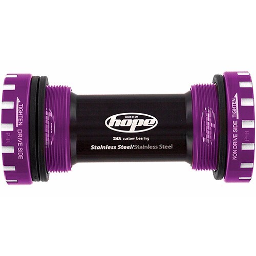 Hope MTB BSA English Threaded 24mm Bottom Bracket 68/73mm Purple - Brand New - Picture 1 of 1