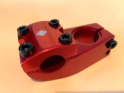 RED BMX Bike Stem for Handlebar x Steering Tube