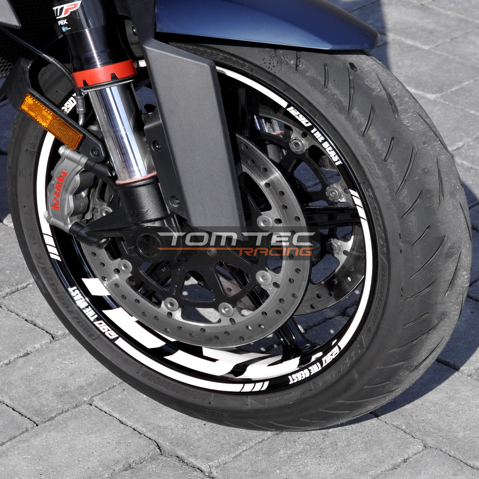 Autocollant de Jante KTM Super Duke 1290 SD R Sdr Gt Texte Ducati