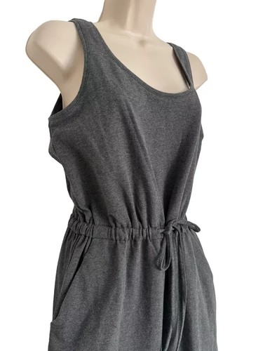 Johnny Was Calme Sz S Drawstring Knit Jumper ~ Gray ~ Elasticized Jogger Bottoms - Picture 4 of 4