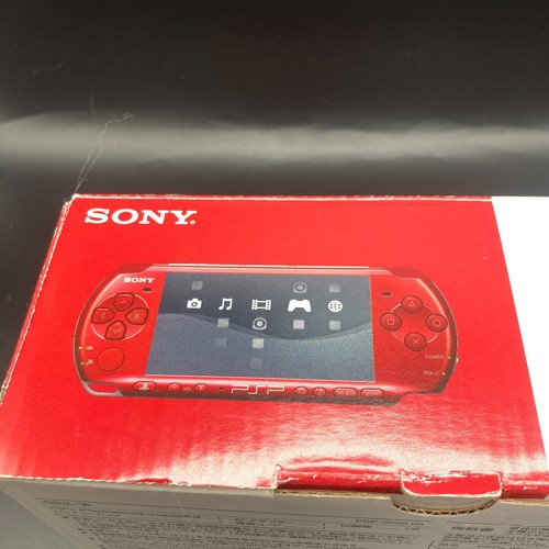 Consola portátil Sony PSP 3000 roja radiante - Sistema de juegos portátil PlayStation - Imagen 11 de 22