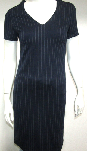 Robe Sans Manches Banana Republic – Rayures Marine, Taille 2, Occasion