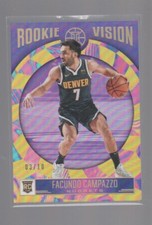 FACUNDO CAMPAZZO 2020-21 PANINI ILLUSIONS ROOKIE VISION GOLD RC #17 /10