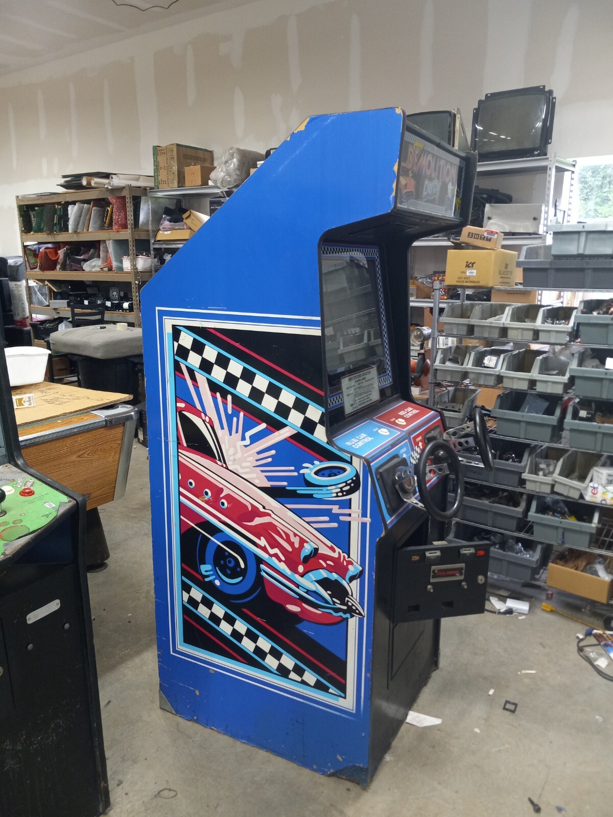 bally midway demo derby arcade game eBay