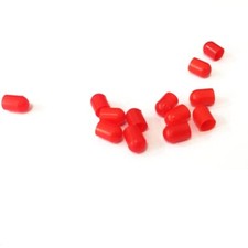 100pcs SMA Dust cap rubber 6mm red SMA red color for SMA female connector