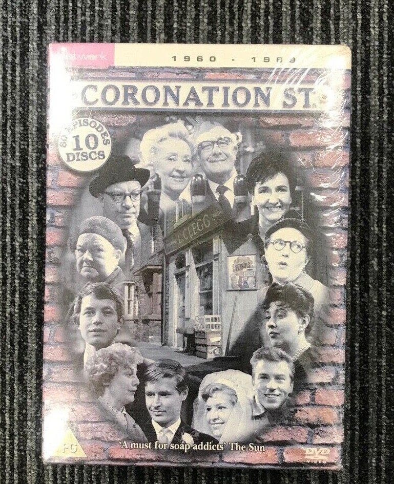 Coronation Street 1960 - 1969 (10 DVD Boxset) BRAND NEW