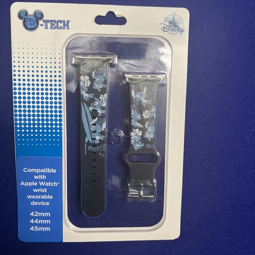 DISNEY PARKS TROPICAL STITCH BLACK Apple Watch Armband S 38/41mm ODER Large 42/45mm - Bild 5 von 7