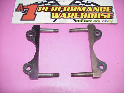 2  Billet Aluminum Radial Mount Brake Caliper Brackets NASCAR Alcon AP Brembo