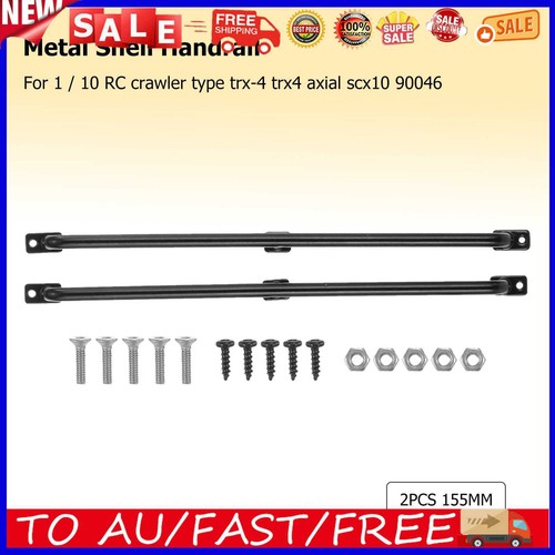 Corrimano In Metallo Per Carrozzeria 2 Pezzi Per 1/10 RC Crawler - 4,75