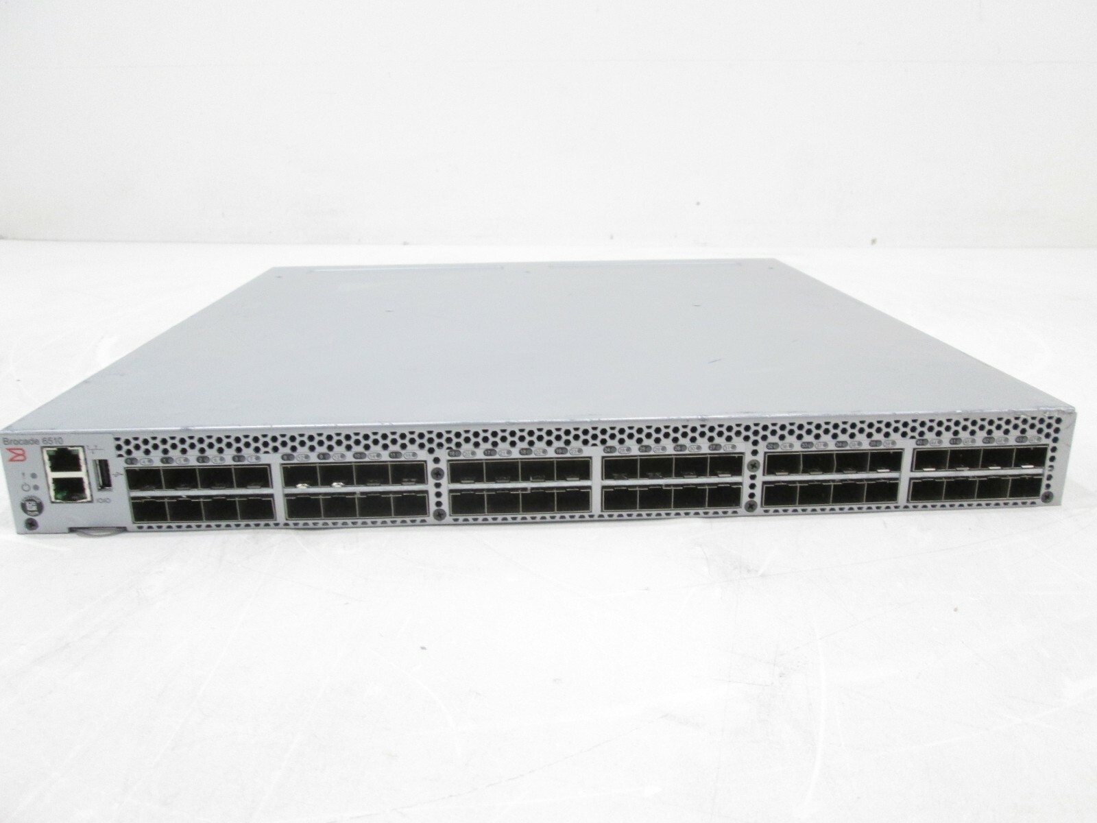 Brocade XBR-6510-24-R 24-Active ports Dual AC BR-6510-24 DS-6510B *Port ...