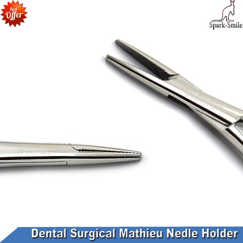 Dental Mathieu Needle Holder Ligature Pliers Suture Orthodontic Lab Instruments  - Afbeelding 3 van 4