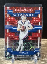 2024 Rookies & Stars Josh Allen Crusade #C-JAN Longevity Laser Buffalo Bills