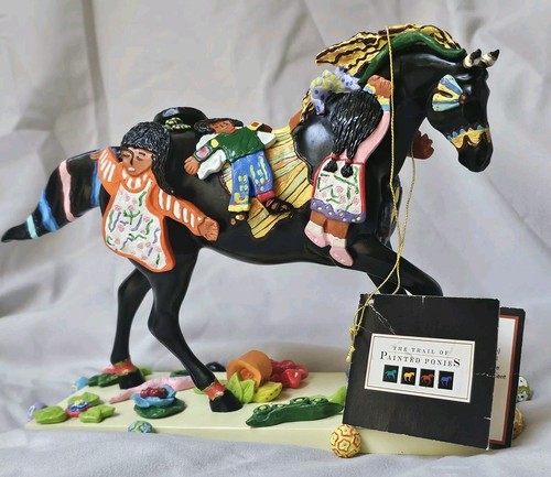 TRAIL OF PAINTED PONIES #1538 CHILDREN OF THE GARDEN 2004 1E/4.019 - Picture 10 of 16