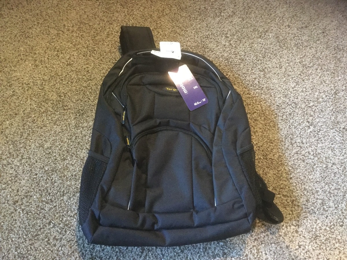 TARGUS NWT Backpack Targus Octave Black Laptop Backpack for 15.6 main image 2