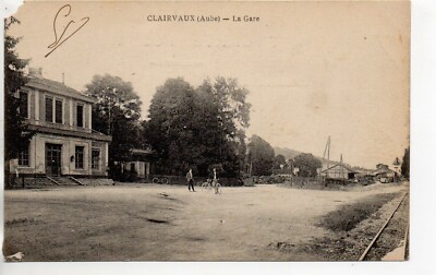 CLAIRVAUX Aube CPA 10 la Gare de Clairvaux