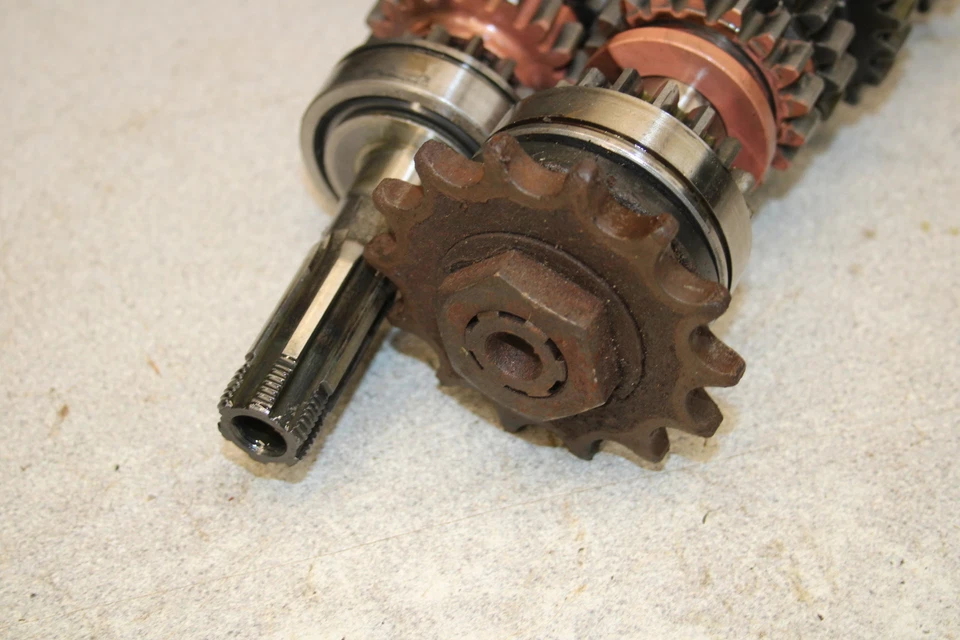 Suzuki T350 1969 transmisión Tranny Gears C4-1569, AAA Foto 2 de 4