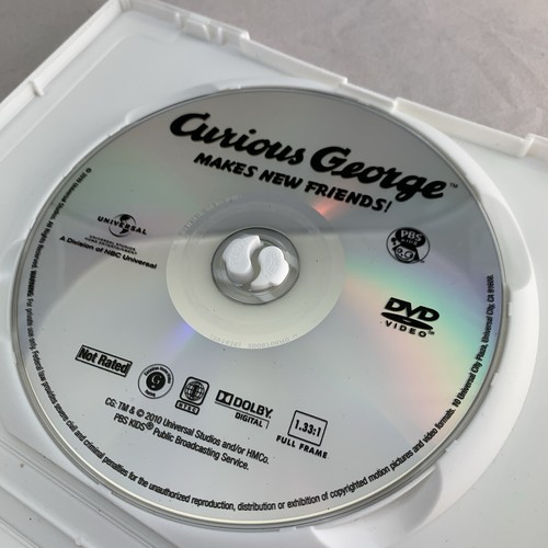 Curious George - Makes New Friends (DVD, 8 shows) PBS Kids - Picture 6 of 7