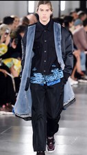 Valentino faux fur mens parka. 50/M. 3500