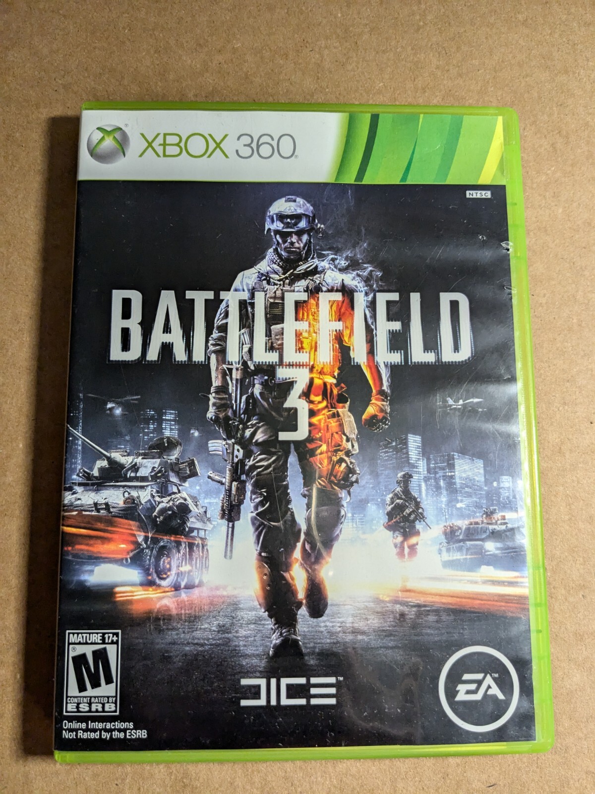 Battlefield 3 (Microsoft Xbox 360, 2011)