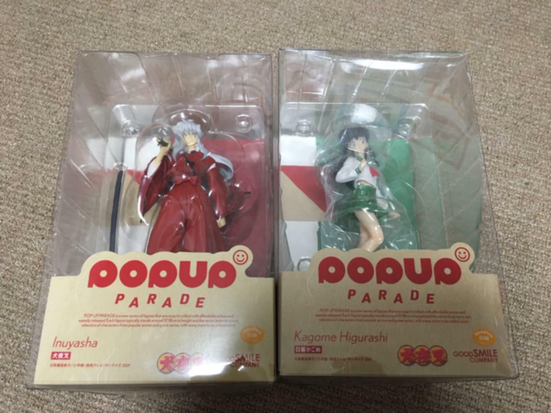 InuYasha Figure POP UP PARADE Inu Yasha Kagome Set GOOD SMILE COMPANY JAPAN